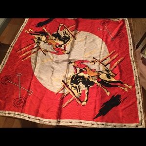 Rockmount ranchwear 100% silk scarf